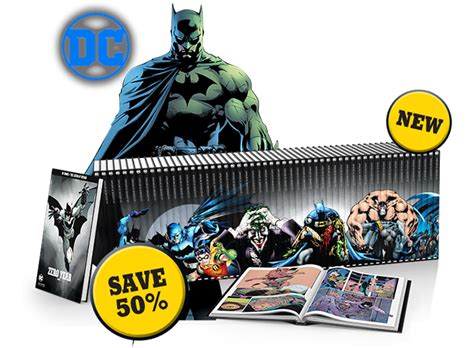 batman eaglemoss|DC Reveals Collection of Essential Batman Graphic。